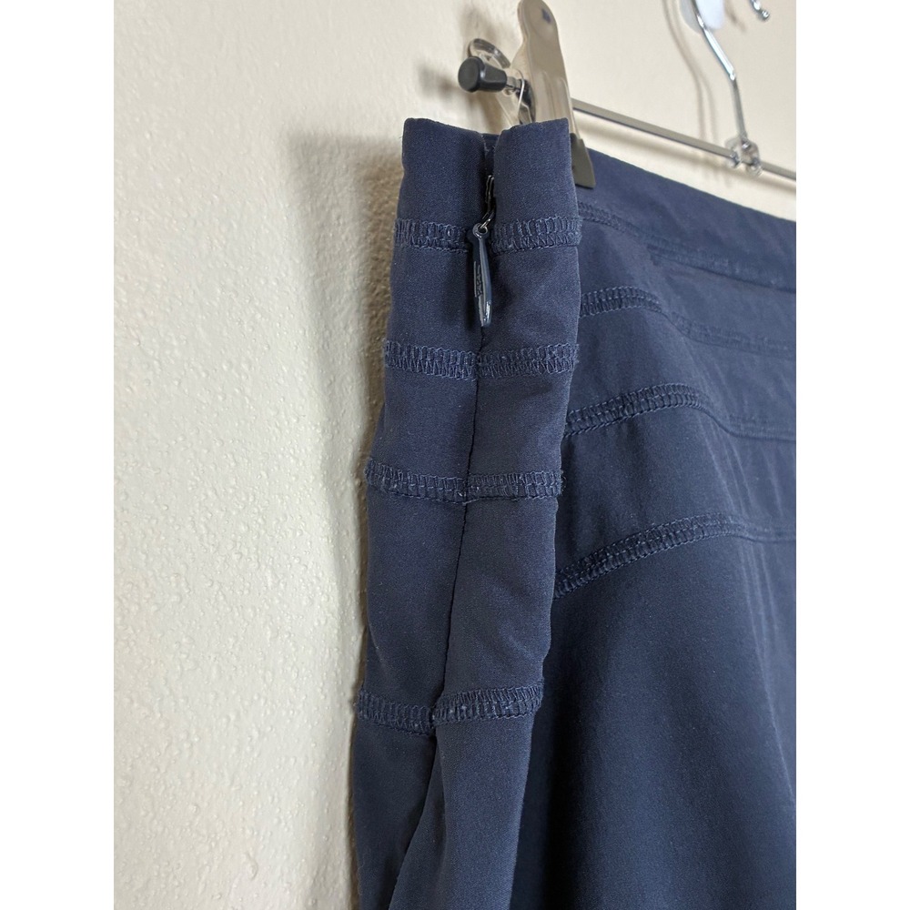 Althleta Navy Side Zip Skort Size 10 (C14) - Picture 4 of 14